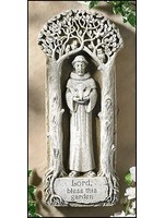 FRANCIS LORD BLESS GARDEN PLAQUE 15"