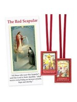 SCAPULAR OF THE PASSION RED