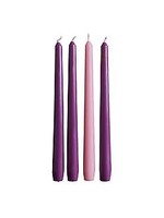 ADVENT TAPER CANDLE SET/4 - 10"