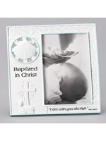 BAPTISM BOY FRAME BLU/WHT 4X6