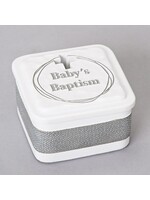 BAPTISM TRINKET BOX - 2.75"H