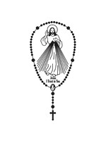 DIVINE MERCY STATIC CLING