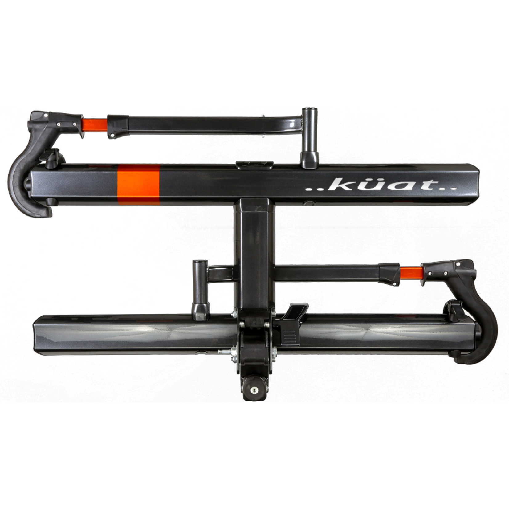 Kuat Kuat Sherpa 2.0 - 2" - 2-Bike Rack - Gray Metallic and Orange Anodize