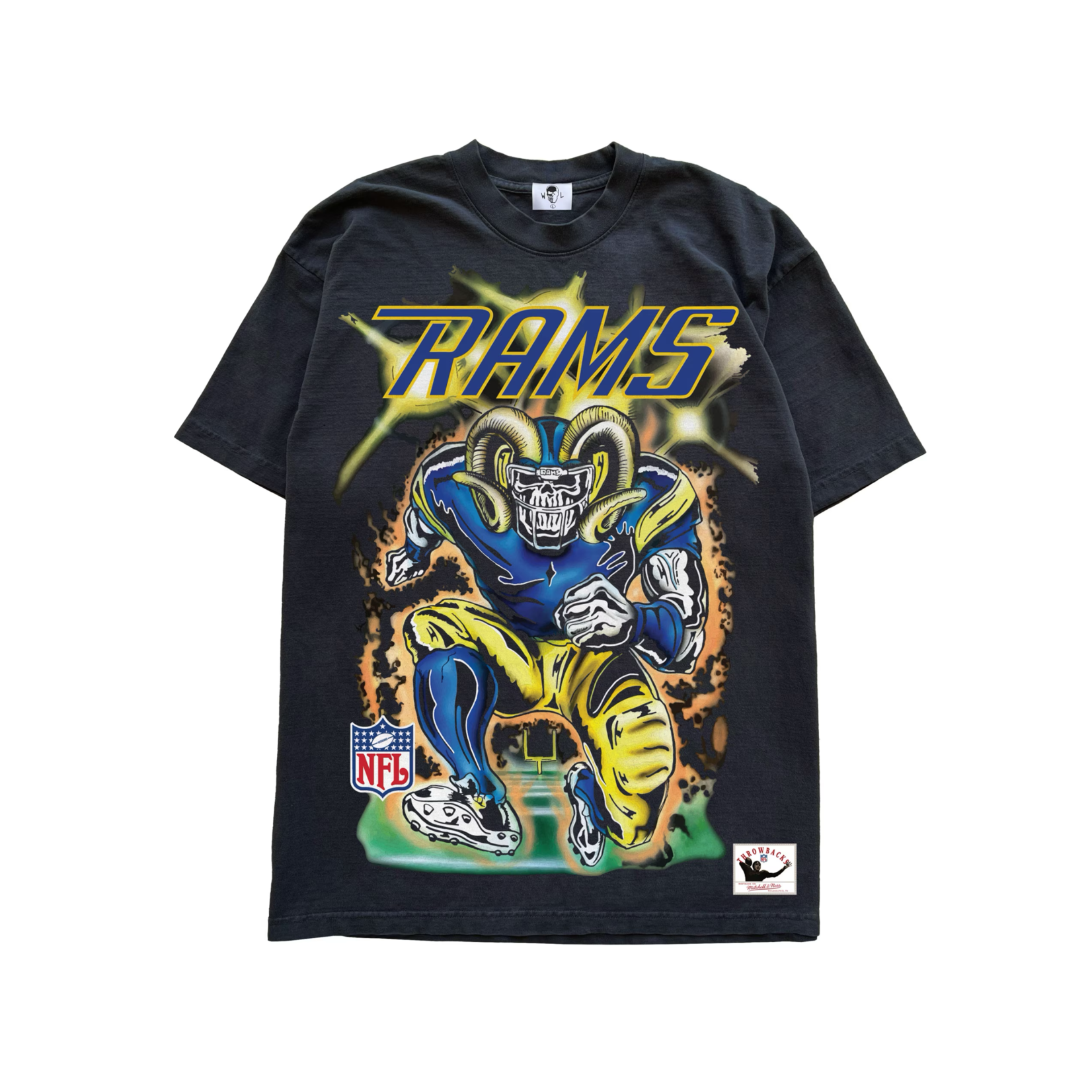 Warren Lotas NFL RAMS Tシャツ Mitchell 【人気商品】 51.0%OFF