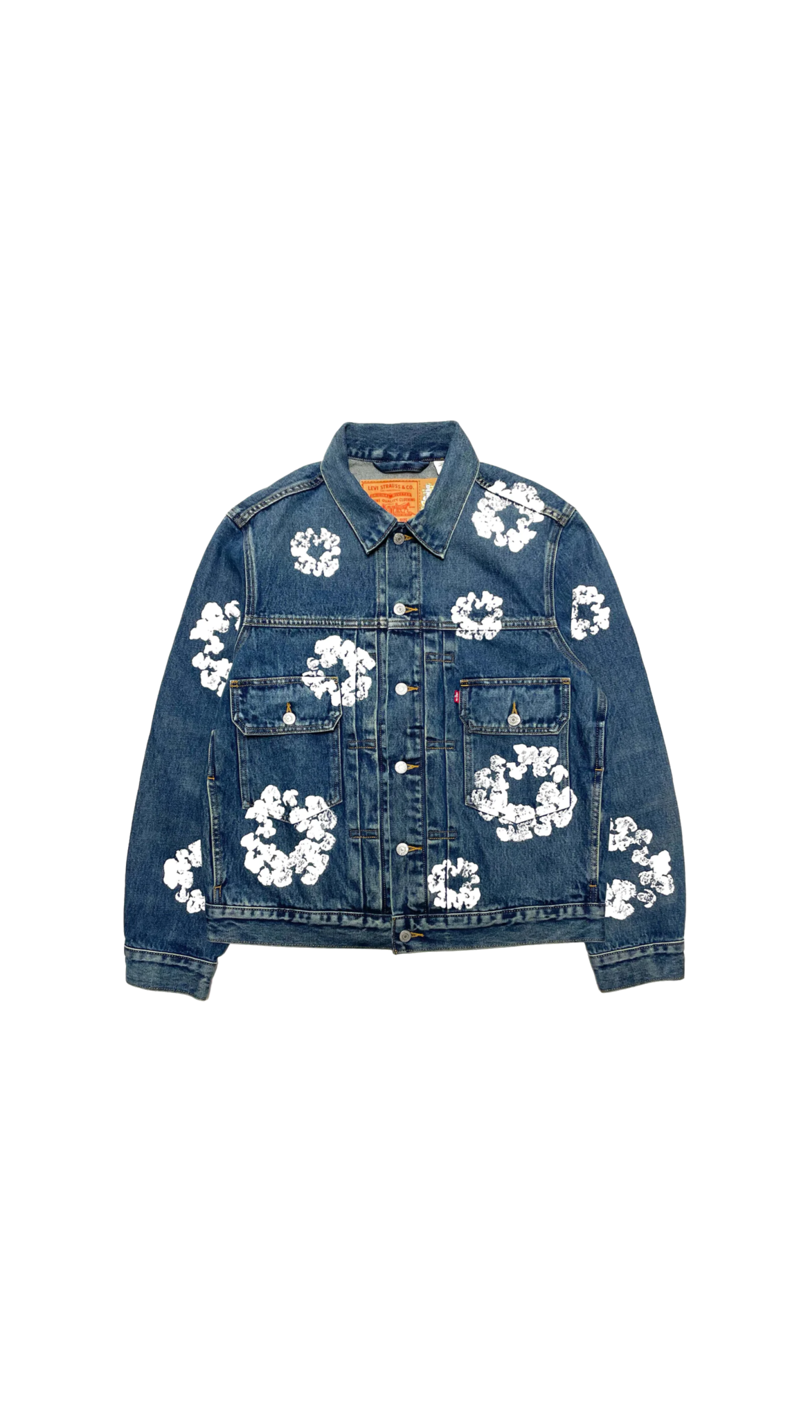 新品未使用 DENIMTEARS LEVIS cotton wreath デニム-