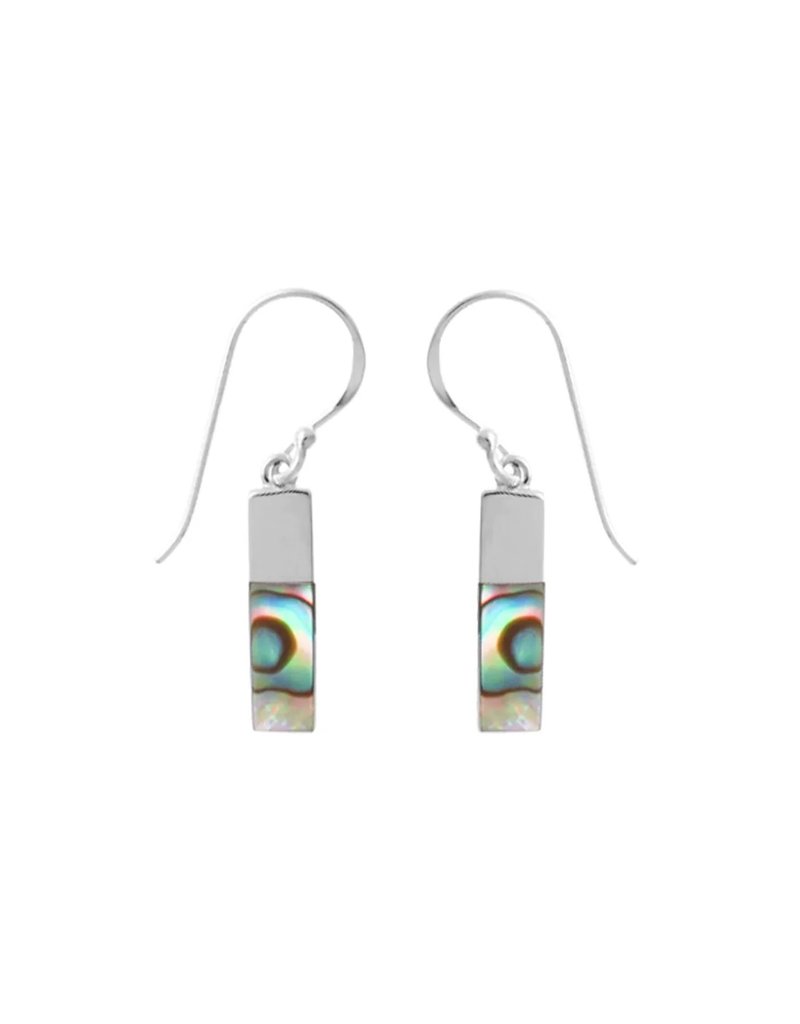Boma Sterling Silver Abalone Earrings