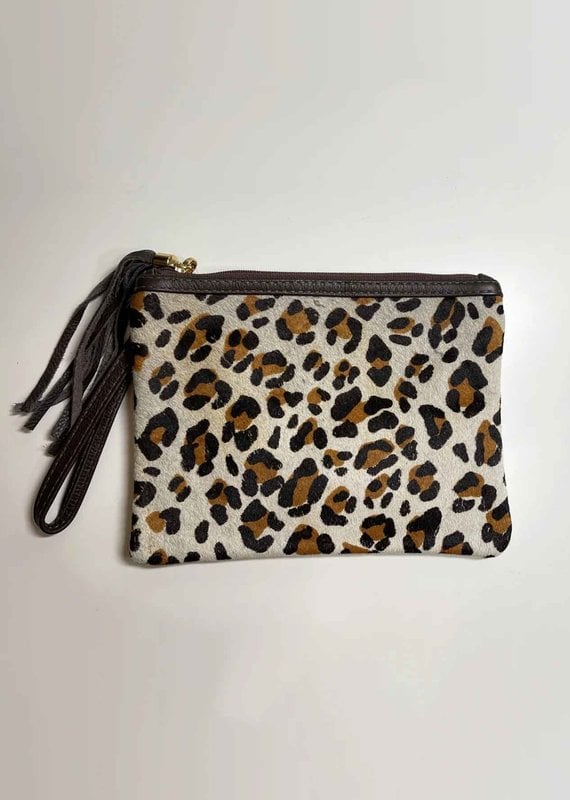 BS Trading Cowhide Clutch