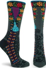 Ozone Floral Crew Socks