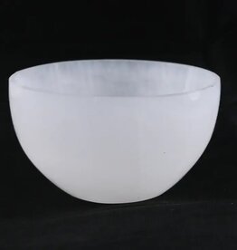 Designs By Deekay 4" Selenite Smudge & Crystal Charging Bowl