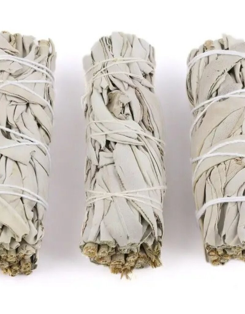 Designs By Deekay White Sage Smudge Sticks 4" Bundles