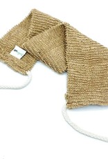Bamboo Switch Sisal Linen Back Exfoliating Strap
