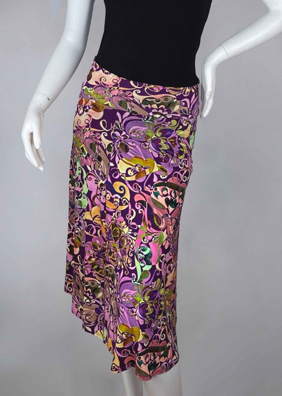 Salaam Purple Flappy Skirt
