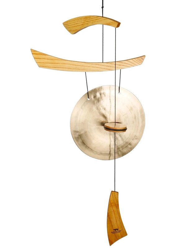 Woodstock Chimes Emperor Gong - Medium, Natural