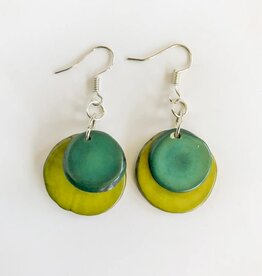 Belart Tagua Chicon Layered Mechis Earrings