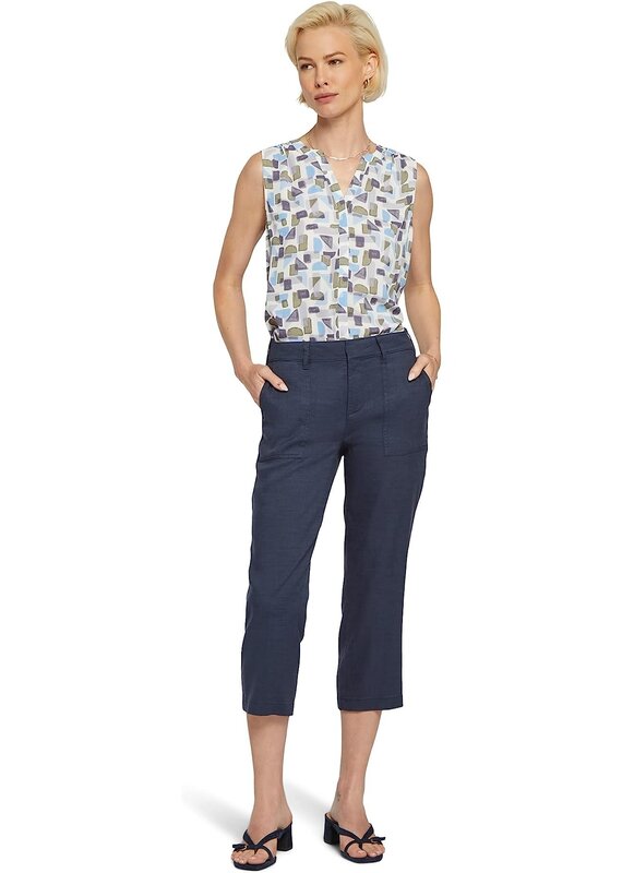NYDJ Utility Stretch Linen Pants