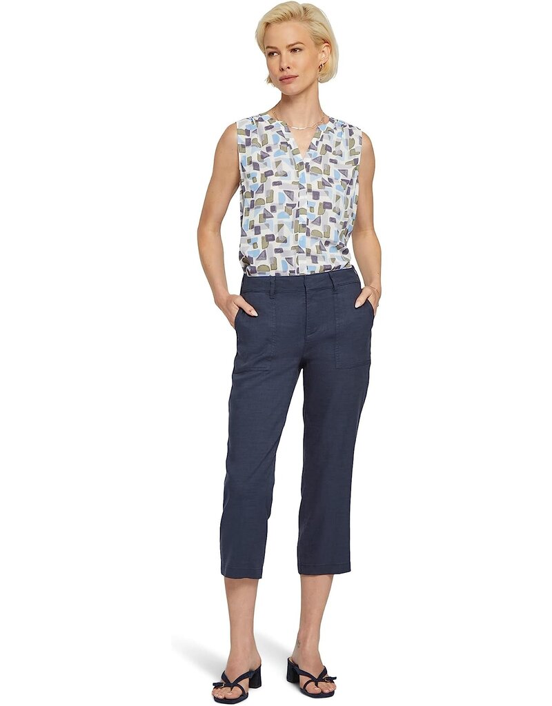NYDJ Utility Stretch Linen Pants
