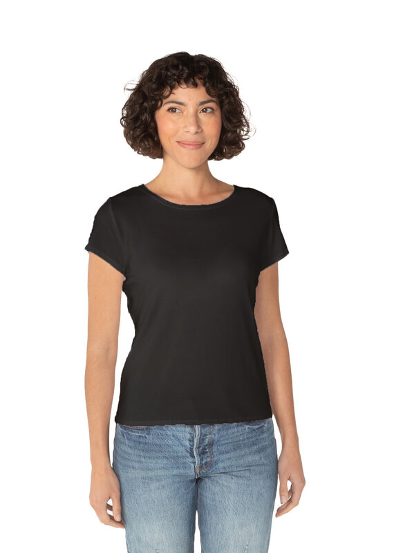 Cut Loose Organic Fitted Crew Top