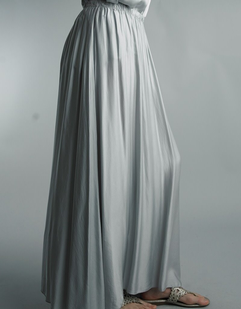 Tempo Paris Long Silk Skirt