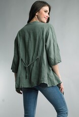 Tempo Paris Flyaway Linen Jacket