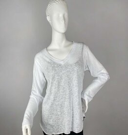 Nally and Millie Sheer Sweater Top