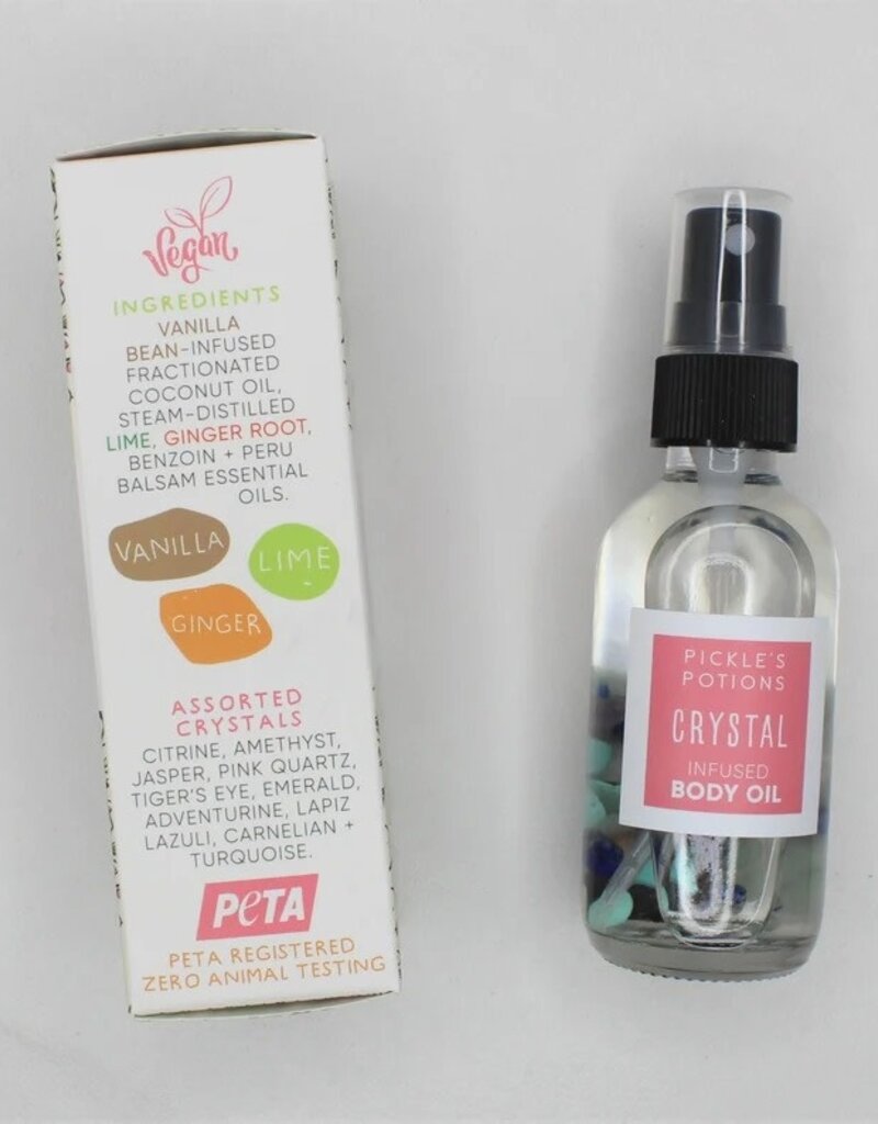 Pickle's Potions Crystal Infused Body Oil