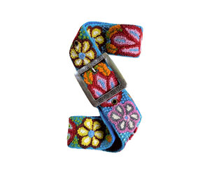 Tey-Art Dazzle Embroidered Belt - Coyote Moon display picture 1