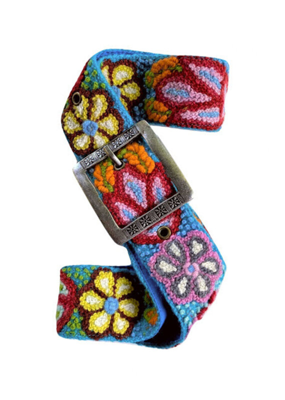 Tey-Art Dazzle Embroidered Belt