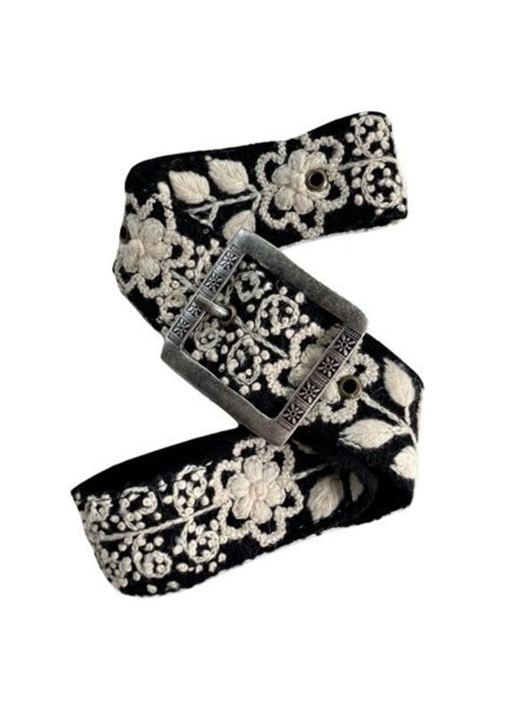 Tey-Art Anne Embroidered Belt