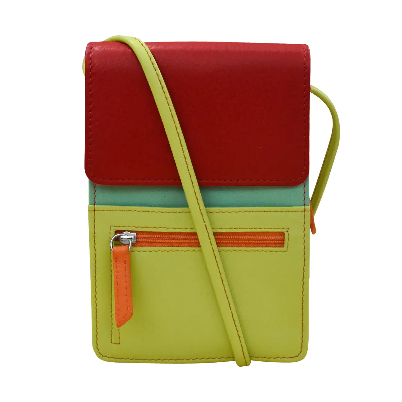 ili New York Small Organizer Crossbody - Coyote Moon