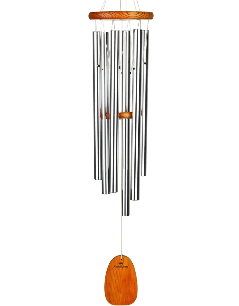 Woodstock Chimes Amazing Grace® Large Silver Wind Chime
