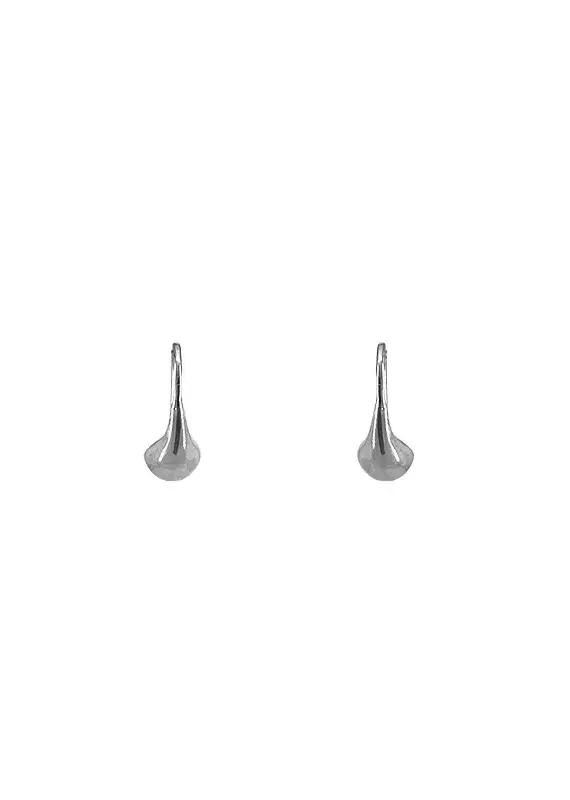 Sita Small Sterling Silver Tear Drop Earrings