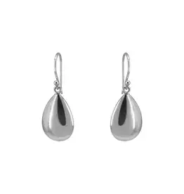 Sita Sterling Silver Tear Drop Dangle Earrings