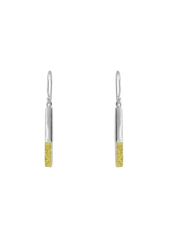 Sita Sterling Silver 18k Gold Rhea Earrings