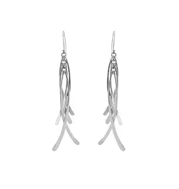 Sita Sterling Silver Modern Fringe Dangle Earrings