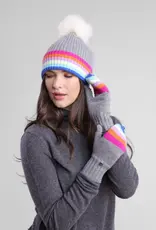 Alashan Cashmere Rainbow Fingerless Gloves