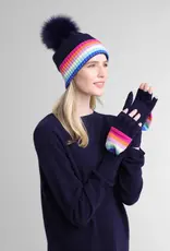 Alashan Cashmere Rainbow Fingerless Gloves