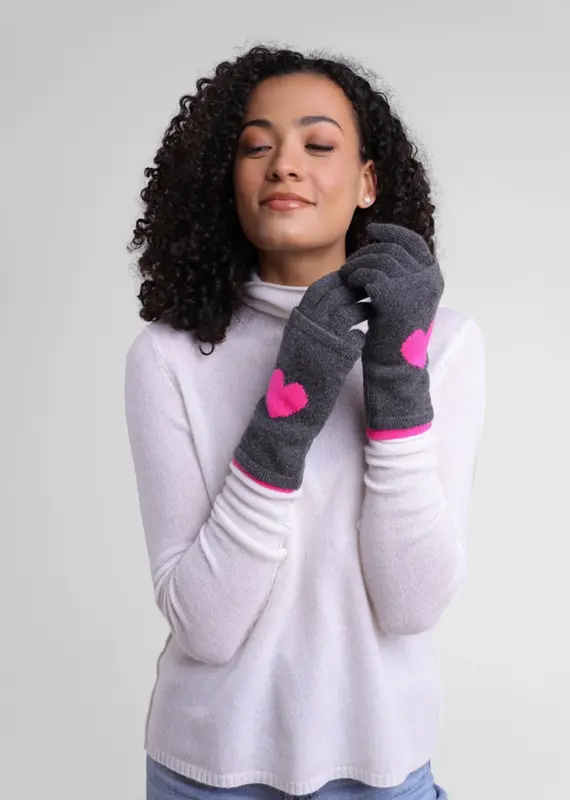 Alashan Cashmere 3-in-1 Heart Gloves