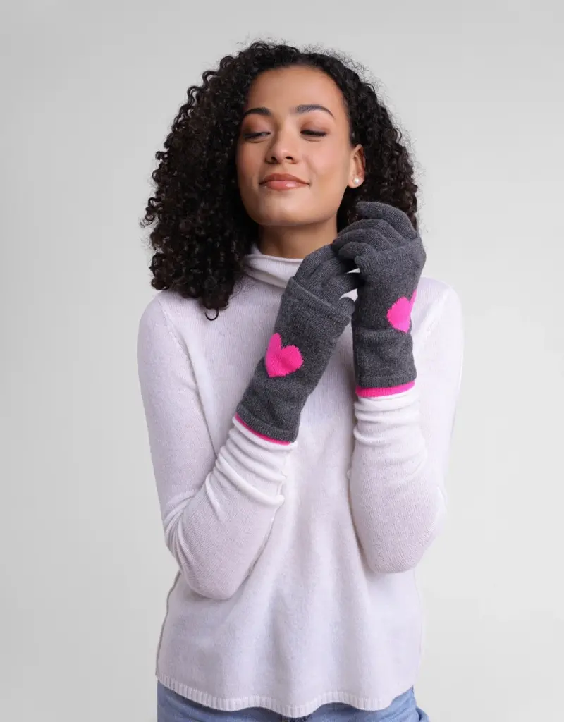 Alashan Cashmere 3-in-1 Heart Gloves