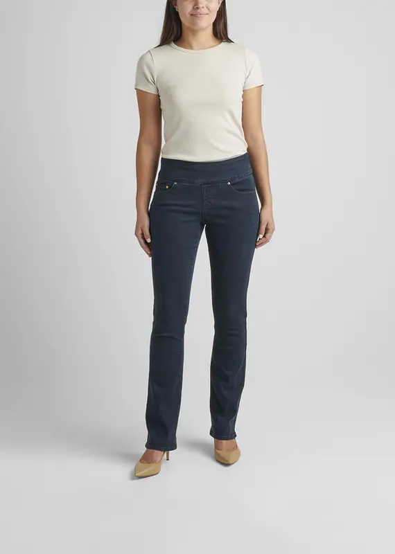 Jag Paley Mid Rise Bootcut Pull-On Jeans