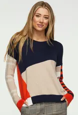 Zaket & Plover Eclectic Intarsia Sweater