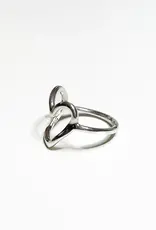 Tiger Mountain Sterling Silver Crooked Heart Ring