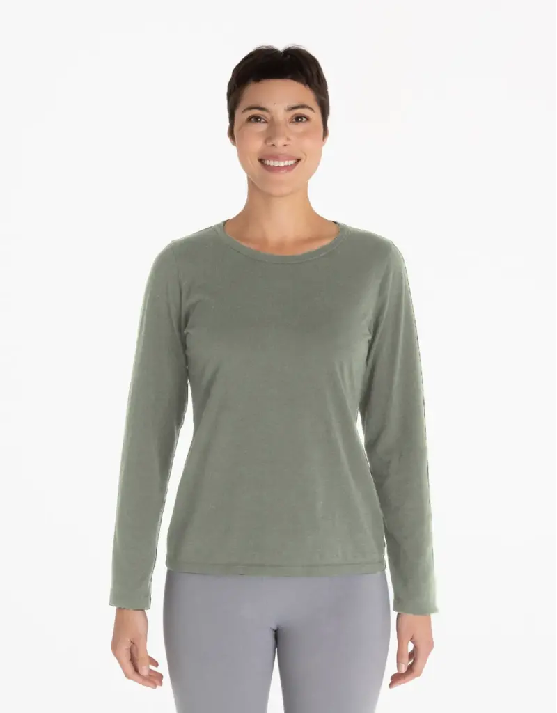 Cut Loose Long Sleeve Crew Top