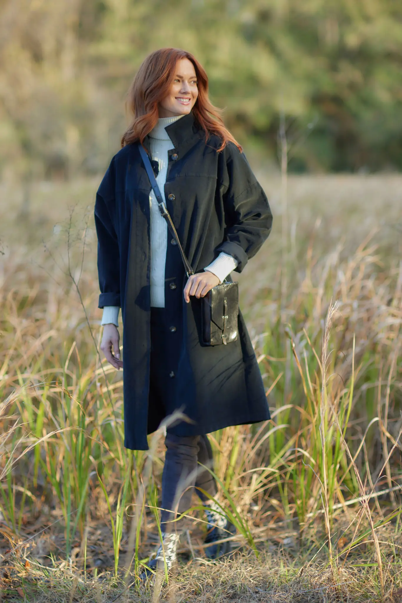 Lands Down Under Solid Shirt Dress Coyote Moon