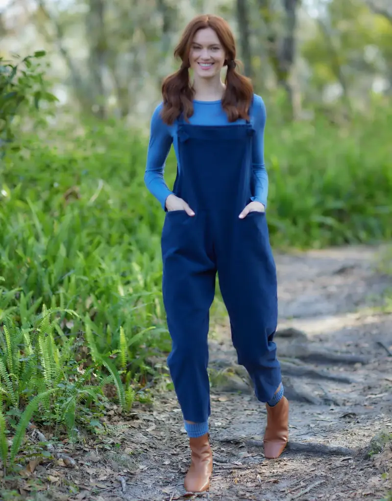 Lands Down Under Knotted Overalls