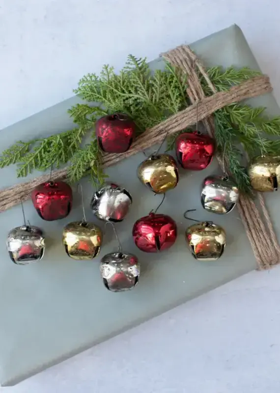 Ragon House 3" Assorted Jingle Bell Ornament Set