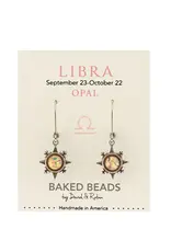 Baked Beads Zodiac Earrings