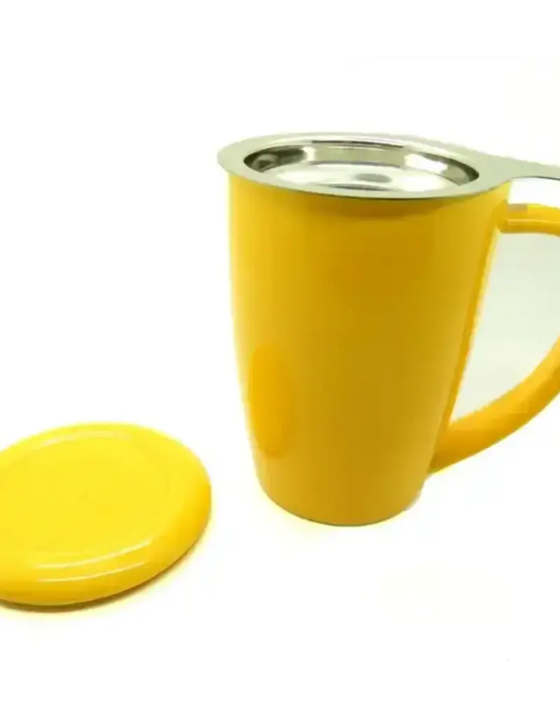 Whistling Kettle Lil' Steep Ceramic Mug with Infuser