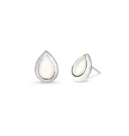 Boma Teardrop Stone Stud Earrings