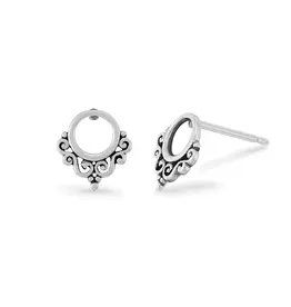 Boma Bohemian Filigree Stud Earrings
