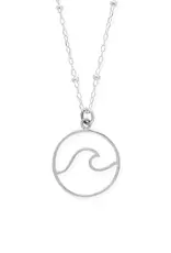 Boma Zodiac Elements Wave Water Necklace